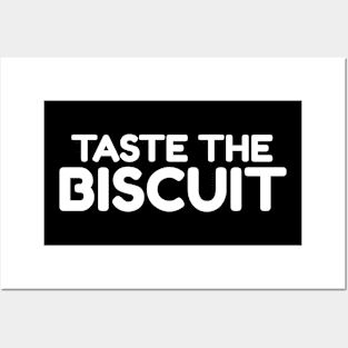 taste the biscuit Posters and Art